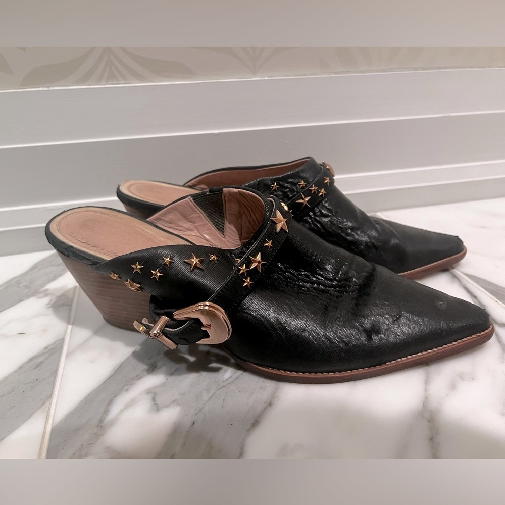 Kate Bosworth x Matisse Judith Leather Mules - Picture 3 of 6